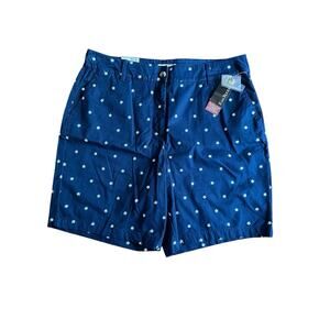Kim Rogers Shorts NWT Ladies 16 Navy Tummy Control Embroidered Star Flat Front